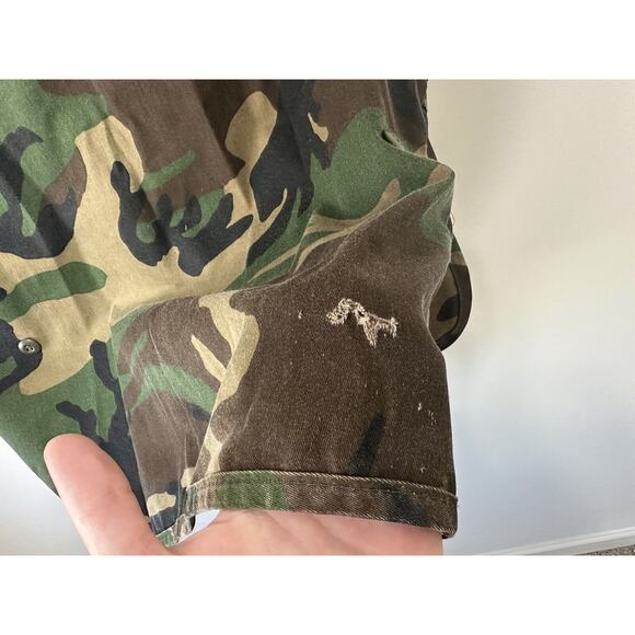 SafTbak Hunting Vest Duck Dove Quail Bird Vintage Camo Size M Made USA - Picture 5 of 7